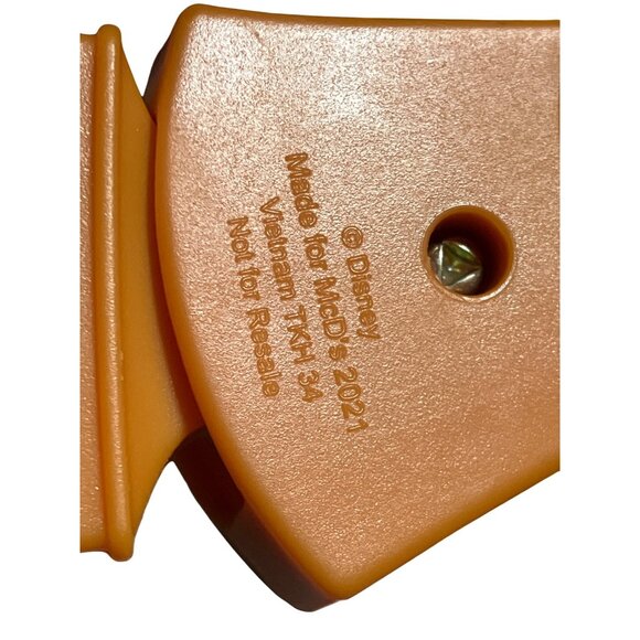 Disney Cogsworth Figure Beauty And The Beast Small McDonalds Happy Meal Toy - Picture 9 of 9